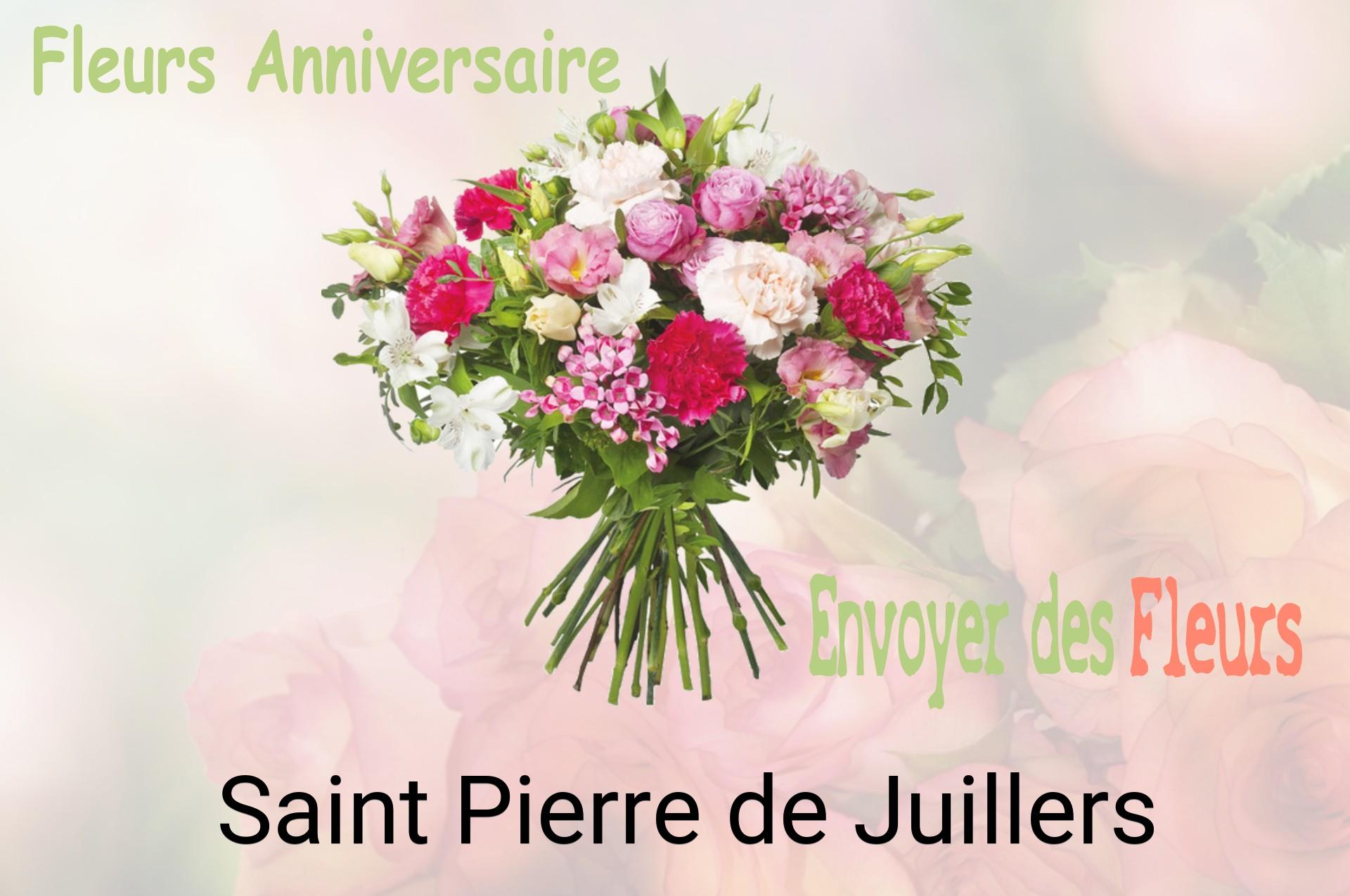 Bouquet de fleurs d’anniversaire livré à Saint-Pierre-de-Juillers